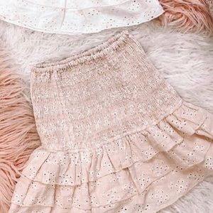 Olivaceous  Blush Skirt